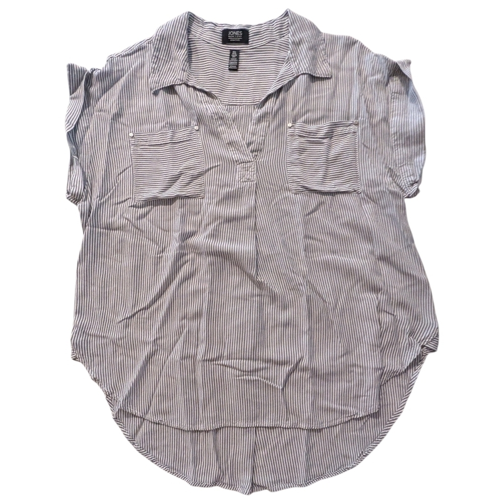 Women's Striped Short Sleeve Top